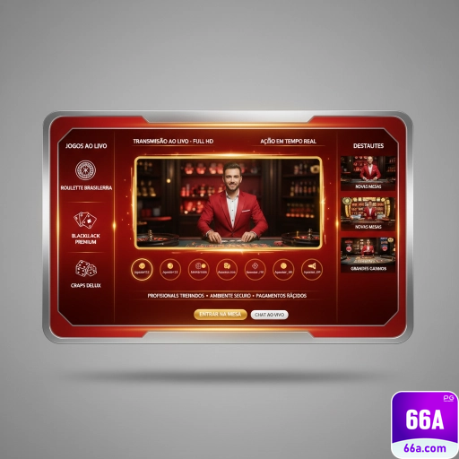 Imersão no Cassino ao Vivo 66a.com